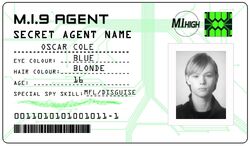 Mi5 Id Card
